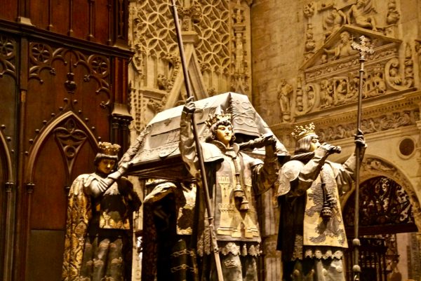 Christopher Columbus’s tomb.